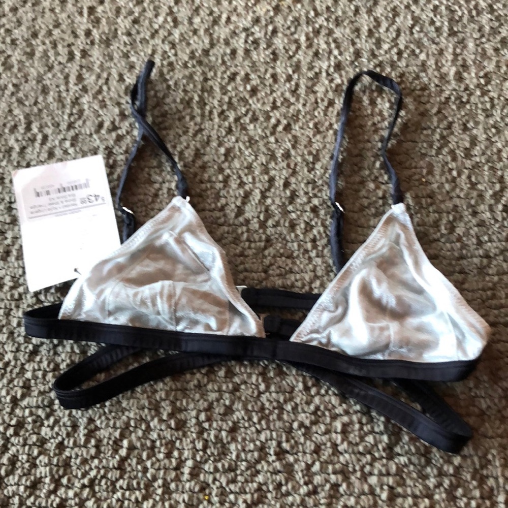 Kendall + Kylie Shine & Sheer bra XS